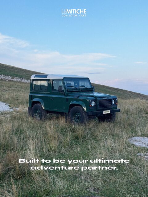 Built to be your ultimate adventure partner. ✨ 

90 TD5 S - Belize Green 

#lemitichecollectorcars #lemitiche #defender #landlovers #defenderlife